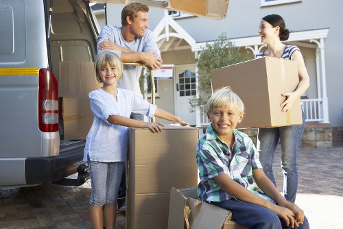 Home moving truck support for West Hampstead residential properties