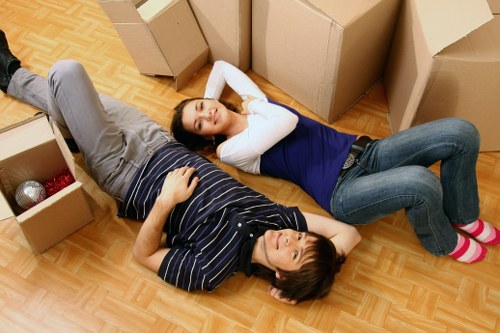 Packing and furniture handling for a West Hampstead office relocation