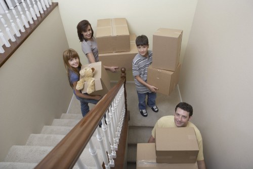 Local removals van supporting a flat or office move in West Hampstead